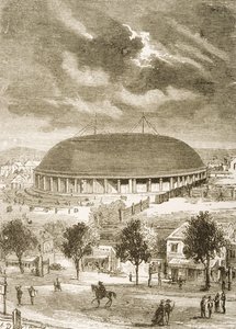 The Mormon Tabernacle, c.1870, The Religion Tract Society tarafından yayınlanan 